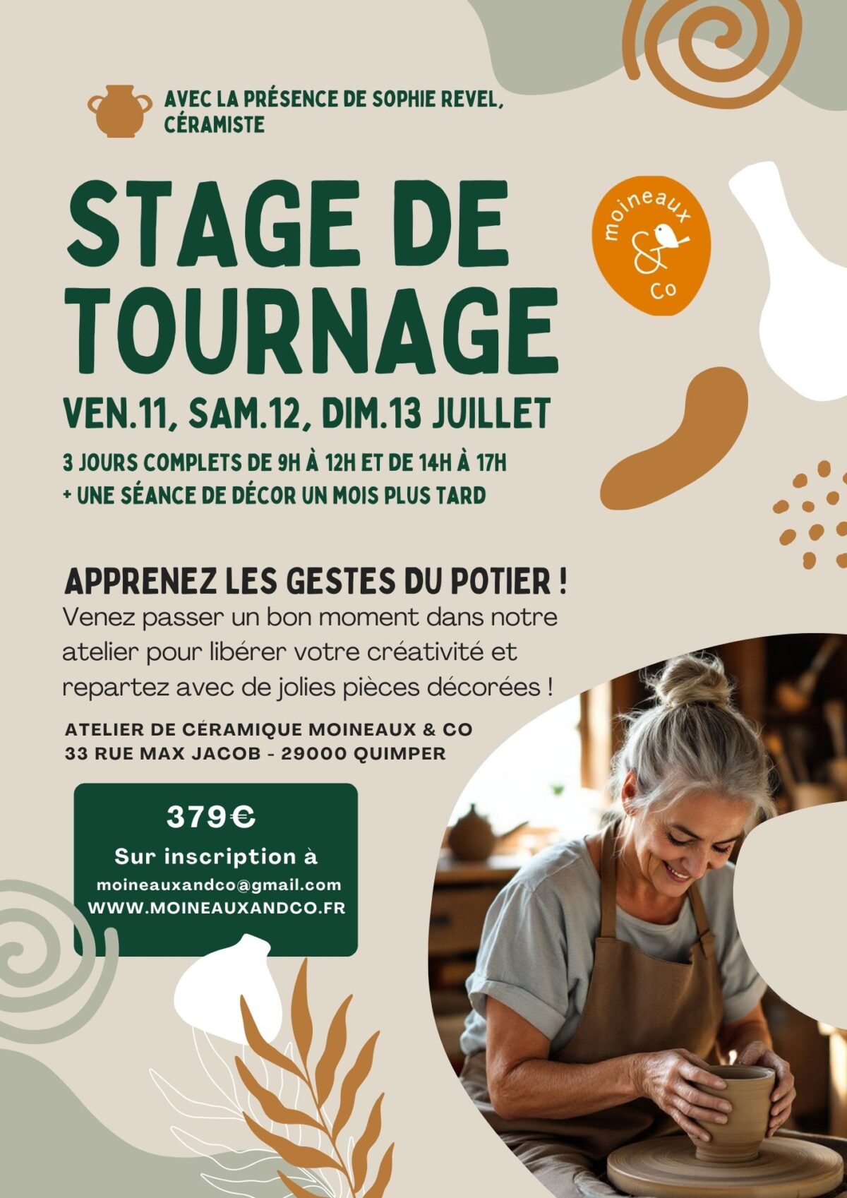 Image de mise en avant pour Stage d’initiation au tournage trois jours – 16, 17 et 18 mai 2025